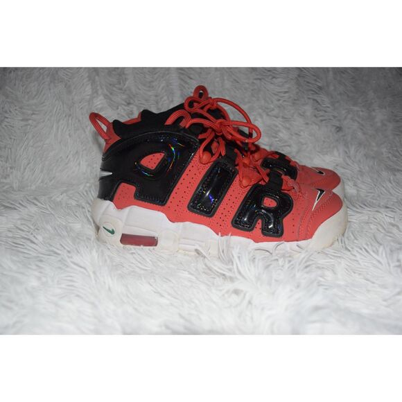 Nike Air More Uptempo GS Lobster I Got Next DV2205 600 Red Black Size 5 - Picture 2 of 5